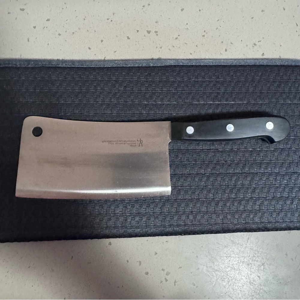 J.A. Henckels International Meat Cleaver 6” (160mm) No-Stain Steel – Brazil